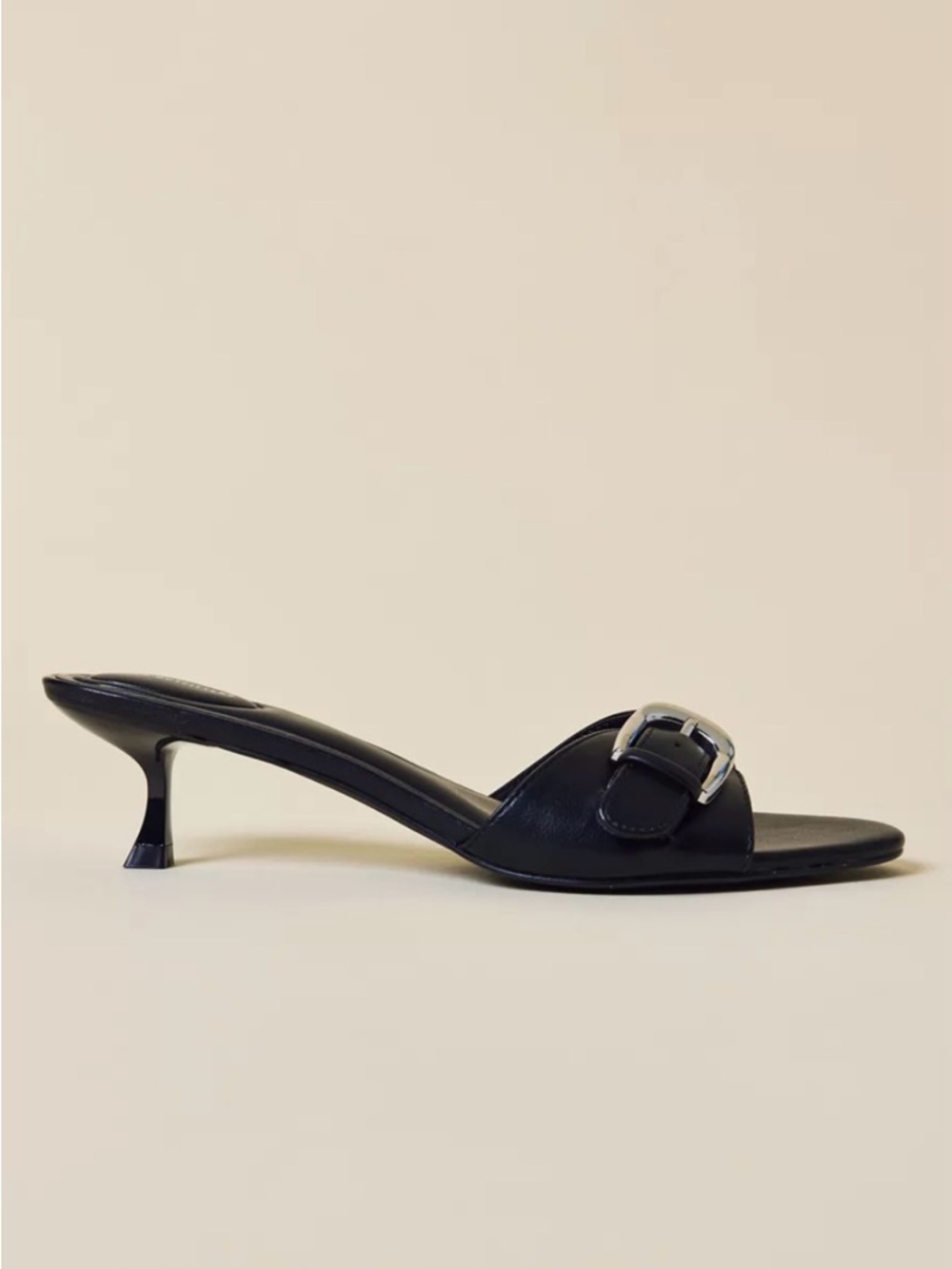 UO Polly Buckle Kitten Heel